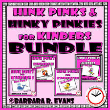 Using two rhyming words to define something or answer a question, they can be written in either of two ways Hinky Pinky Worksheets Teaching Resources Teachers Pay Teachers