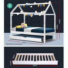 See more ideas about canopy bed frame, canopy bed, bed. Artiss Bed Frame Wooden Single Size Timber Mattress Base Storage Drawers White Ebay