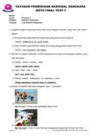 Acak Kata Bahasa Indonesia Sekali