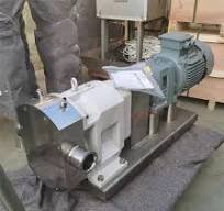 Sanitary Jacket Heating Rotary Lobe Pump for Chocolate, Candy, Syrup Transfer
