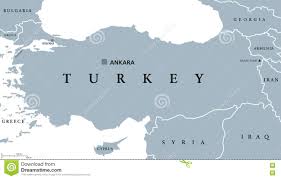 Conheça todas as regiões da turquia ( file:turquia map. Mapa Politico De Turquia Ilustracao Do Vetor Ilustracao De Console 82228971