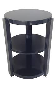 Art Deco Style 3 Tier Round End Table Art Deco Fashion Art Deco Table