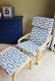The most common ikea cushion covers material is cotton. Ikea Poang Chair Slipcover Pattern