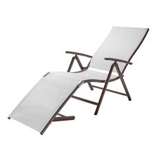 Relaxing on a chaise lounge is so nice. Outdoor Aluminum Adjustable Chaise Lounge Light Gray Crestlive Products Target