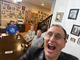 Delighted to spend time with friends again