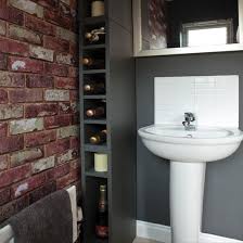 Modern Metallic Bathroom Bathroom Decorating Ideas Ideal Home Trendy Bathroom Designs Bathroom Design Layout Bathroom Wallpaper Modern