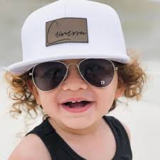 Personalized Name Snapback Hat, Baby Infant Toddler Kids and Adult