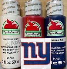 Acrylic Paint Set Inspired By The Nfl