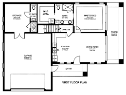 Design of the flow of circulation in ranch house plans is a paramount concern since rooms can become difficult to furnish if the circulation is poor. Ranch Style House Plan 1 Beds 1 5 Baths 1122 Sq Ft Plan 1058 179 Floorplans Com