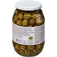 Olives Vertes Denoyautees Le Bocal De 475g Net Egoutte A Prix Carrefour