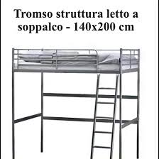 Color faggio, completa di materasso. Ikea Letti Soppalco Piazza Mezza Usato In Italia Vedi Tutte I 14 Prezzi