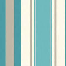 Othello Teal Striped Wallpaper By Arthouse