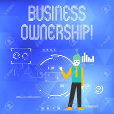 Word Writing Text Business Ownership Business Photo Showcasing