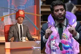 He represents benfica on those. Hitlerilas Ricardo Araujo Pereira Faz Parodia A Andre Ventura