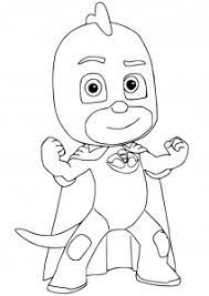 The girl changes into red pajamas and becomes a superhero with the powers of an owl. Pin On Kids