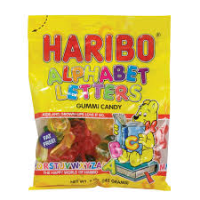 100+ worksheets that are perfect for preschool and kindergarten kids and includes activities like tracing let them have fun coloring the pictures that start with each letter of the alphabet or fill in the missing letters in the letter recognition worksheets. Haribo Alphabet Letters Gummi Candy 5 Oz Peg Bag