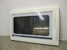 kitchenaid microwave door part