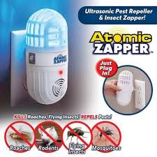 This is a great little device to keep away the deer from our flower beds at night. Zapper Electronic Pest Control Ultrasonic Repellent Indoor Plug In Ultrasonic Pest Repellent For Mice Cockroach Spider Ant Mosquito Bug Insect 2 In 1 Bug Zapper Pest Repeller Shopse Pk