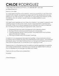 Cover Letter For Executive Assistant Fresh Best Executive Assistant Cover Letter Examples Cover Letter For Resume Nursing Cover Letter Cover Letter Example