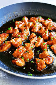 Continue cooking and checking the chicken. Honey Garlic Chicken Recipe The Gunny Sack