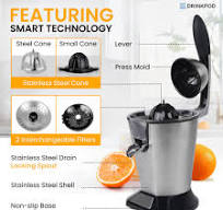 Premium Electric Orange Juicer | Stainless Steel Citrus ...