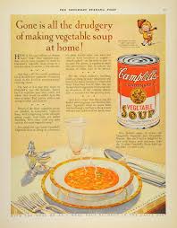 Can i have that white one? 1929 Ad Campbells Kid Vegetable Soup Can Souper Kid Original Adverti Kids Vegetables Vegetable Soup Campbells