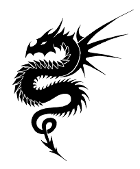 Black And White Dragon Tattoo Designs Deviantart More Like Tribal Dragon By Clipart Best Dragon Images Clip Art Life Tattoos