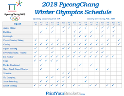 Jul 17, 2021 · after a year's delay, the tokyo olympics is finally here. Printable Winter Olympic Schedule 2018 Pyeongchang Games Winter Olympics Olympics Schedule Homeschool Olympics