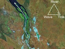 Nile river delta, as seen from earth orbit. Human Activities Have Changed The Shapes Of River Deltas