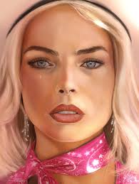 Barbie-digital painting by me, Damien Torres. Done