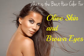 Dark brown hair, dark brown eyes. What Is The Best Hair Color For Olive Skin And Brown Eyes Stylish Walks