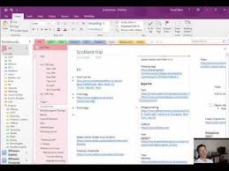 Onenote 2016 Quickstart Tutorial 3 Example Workflows Youtube Onenote Template One Note Microsoft Work Organization
