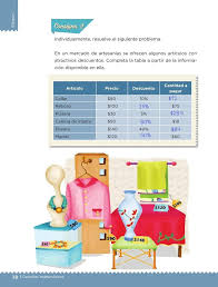 Completo con imágenes activa t libro de ejercicios contestado 6 grado 2019. Mercancia Con Descuento Desafio 20 Desafios Matematicos Sexto Contestado Tareas Cicloescolar