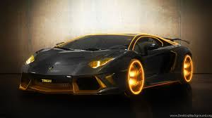 Best wallpapers with cars for download in phones and desktop backgrounds. Best Car Wallpapers Of Lamborghini Aventador Lp700 4 Tron Glow In Desktop Background