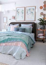 80 Cute Bedroom Design Ideas Pink Green Walls Home Decor Ideas Pink Bedroom Decor Blue And Pink Bedroom Bedroom Decor