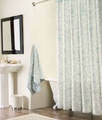 Amazon Com Shower Curtain Fabric Tahari Home Scroll Baroque Design In Dusty Blue On White 72 X 72 Tahari Home Fabric Shower Curtains Curtains