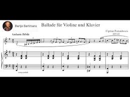 Maybe you would like to learn more about one of these? Ciprian Porumbescu Ballad For Violin And Piano 1880 Youtube