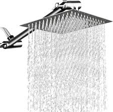 | shower system ceiling mounted with 12 in. Mesun High Pressure Square Rain Showerhead