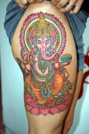 Panchamukhi ganesh tattoo ink idea for boys shoulder. 120 Awesome Lord Ganesha Tattoo Designs Body Art Guru