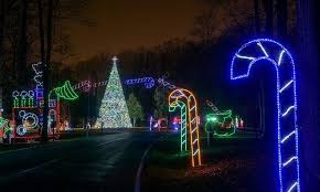 The lights of christmas presents. Take A Dreamy Ride Through The Largest Drive Thru Light Show In Maryland The Festival Of Lights Maryland Parks Christmas Things To Do Glittering Lights