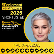 I am humbled to be shortlisted for the 2025 MEP Awards. Wishing colleagues  the very best also.