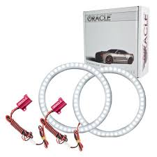 Oracle Led Headlight Waterproof Halo Kit White Best Prices Reviews At Morris 4x4
