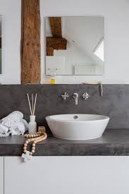 Wood And Concrete Or Its Little Brother Microcement Are Truly Beautiful Materials For Building And Finishing T Cement Bathroom Bathroom Inspiration Microcement