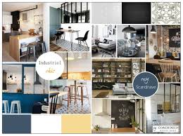 Ambiance Coloree Avec Un Melange De Style Industriel Chic Et Scandinave Pour Un Resultat Moderne Et C Planche Tendance Deco Style Deco Tendances Deco Salon