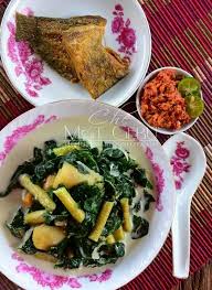 Masak Lemak Pucuk Manis Dengan Keledek Malay Food Nyonya Food Malaysian Food