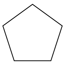 This Picture Features A Pentagon A Pentagon Is A Polygon 2d Shape With 5 Sides And 5 Interior Angles Which Add To 540 Pentagon Pentagon Shape 5 Sided Shape