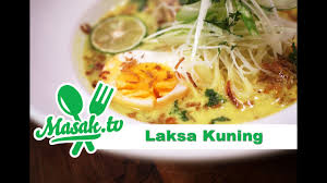Resep mie ini spesial karena menggunakan kaldu udang sehingga rasanya lebih. Laksa Kuning Resep 161 Youtube