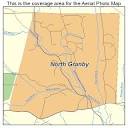 Aerial Photography Map of North Granby, CT Connecticut