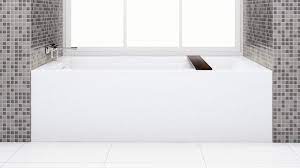 If We Dont Do The Tiled Version Flat Front Is Important Bc 12 Tub Shower Wetstyle Bathtub Design Custom Bathroom Contemporary Bathtubs