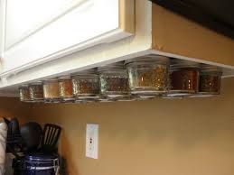 Magnetic Under Cabinet Spice Rack Cabinet Spice Rack Diy Kitchen Storage Kitchen Spices